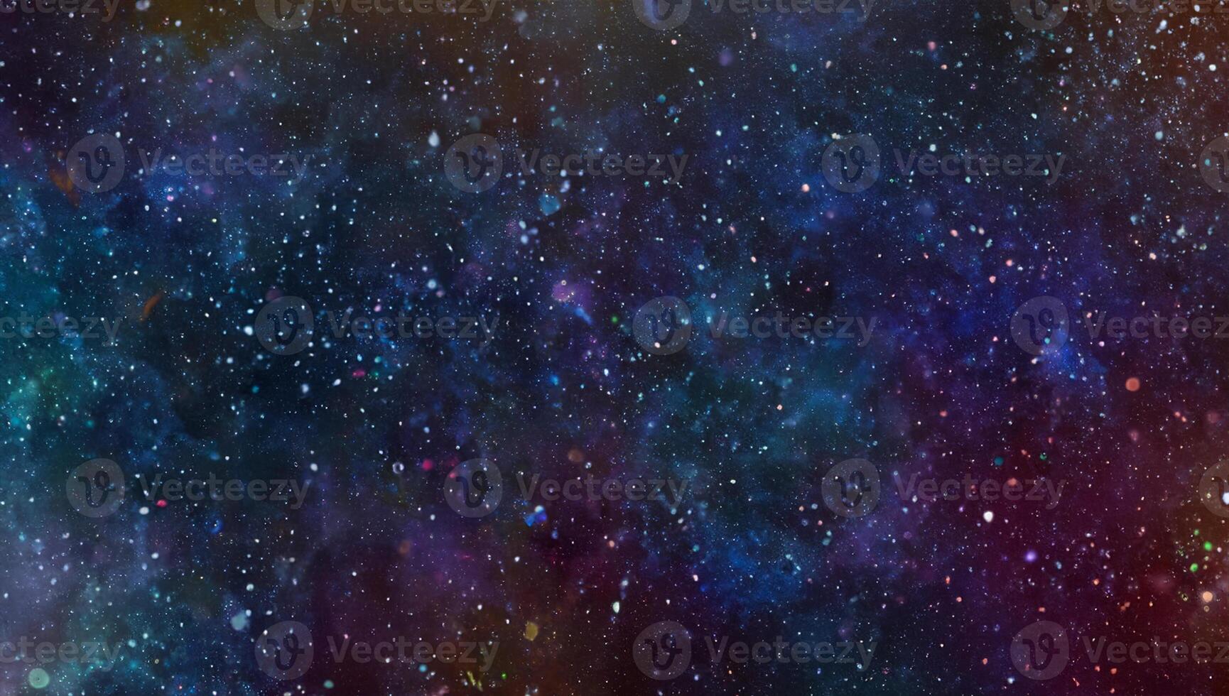 de centrum van melkachtig manier heelal en ruimte stof in de universum, nacht sterrenhemel lucht met sterren foto