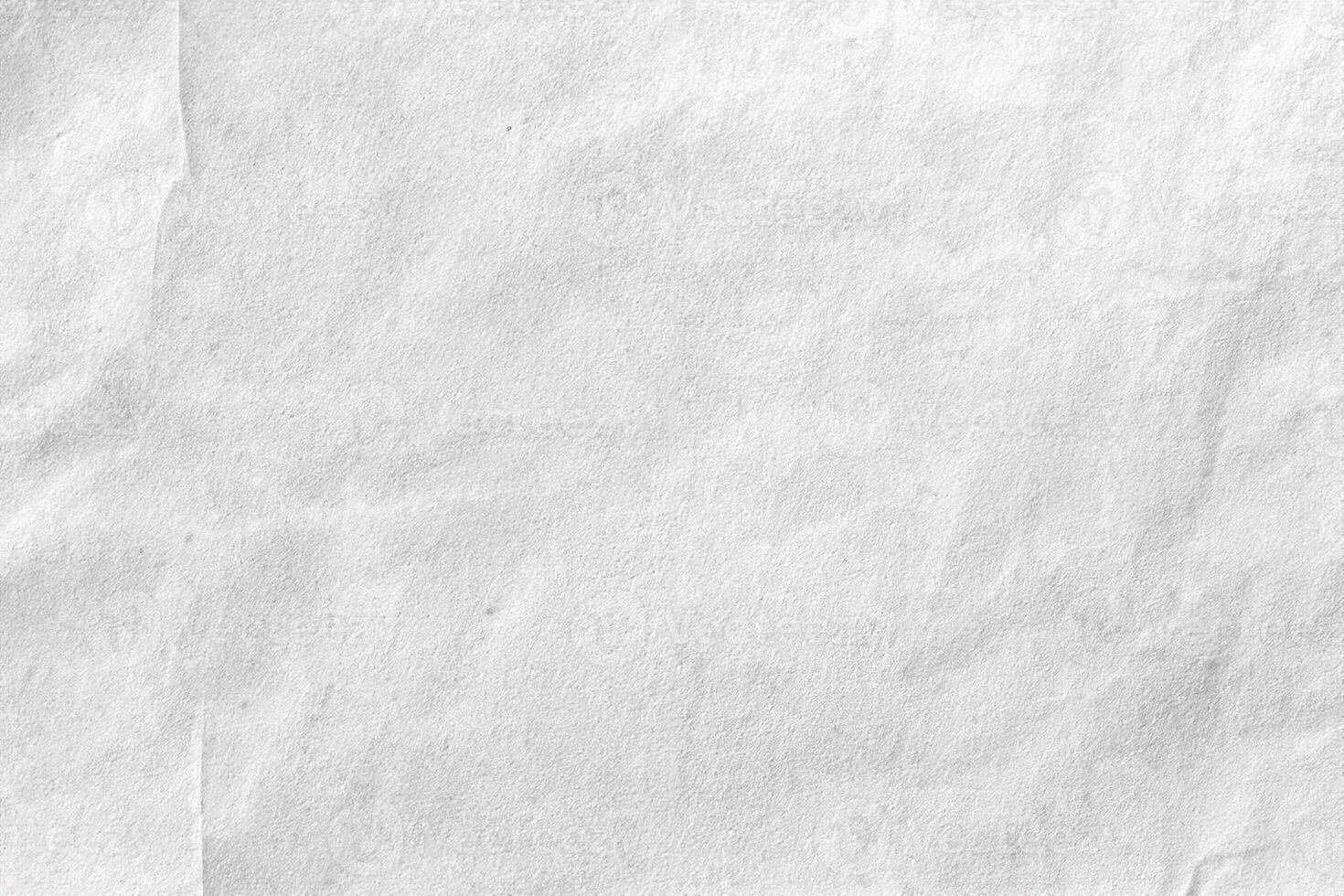 wit verfrommeld papier structuur achtergrond. detailopname. foto