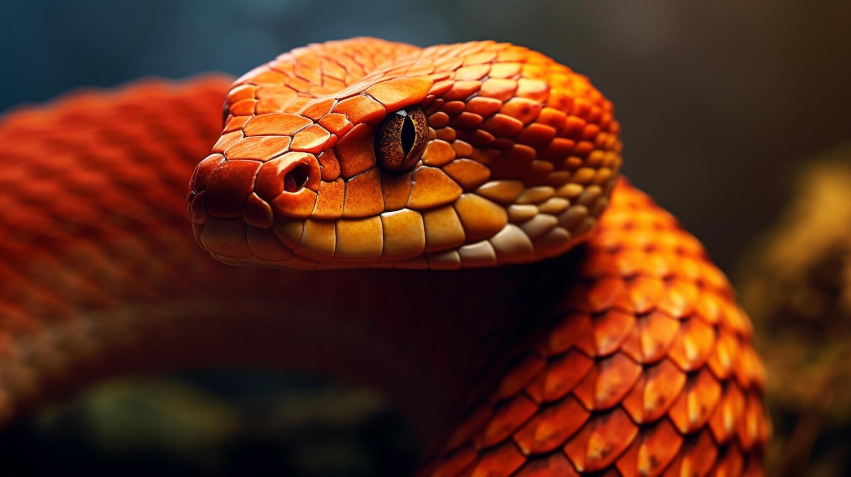 ai gegenereerd cobra hoog kwaliteit beeld foto