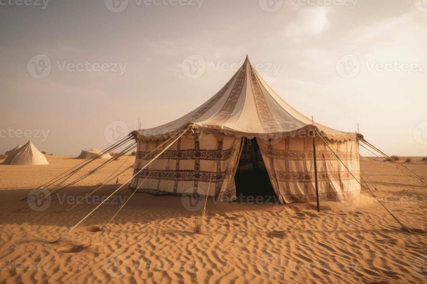 ai gegenereerd Arabisch traditioneel tent. genereren ai foto