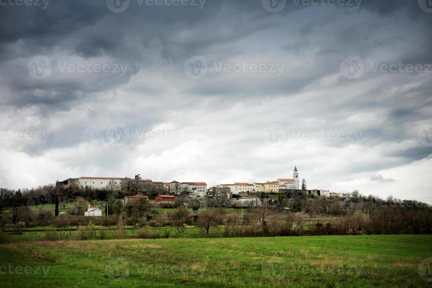 historisch dorp in slovenië, europa foto