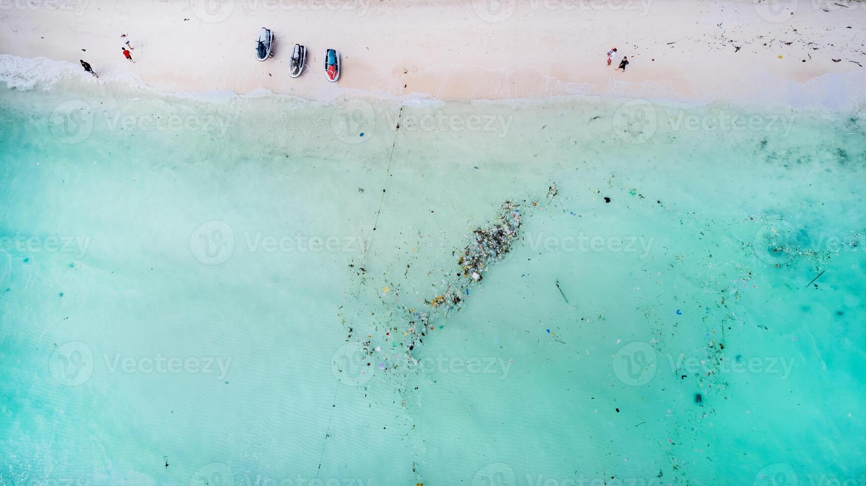 tropisch paradijs, boten, strand, gelukzaligheid foto