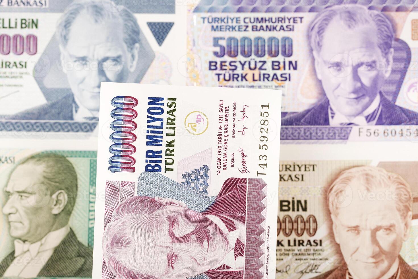 Turks lire een bedrijf achtergrond foto