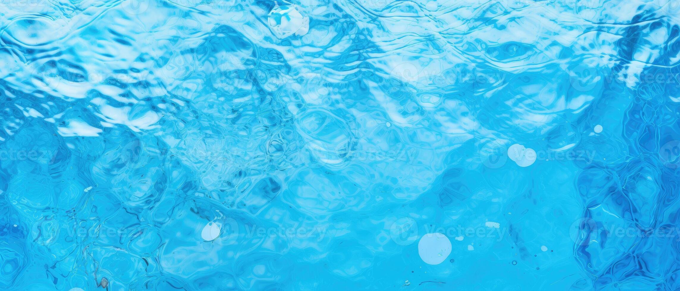 ai gegenereerd abstract achtergrond structuur lijkt op golfde zwemmen zwembad water in tinten van blauw, ai gegenereerd. foto