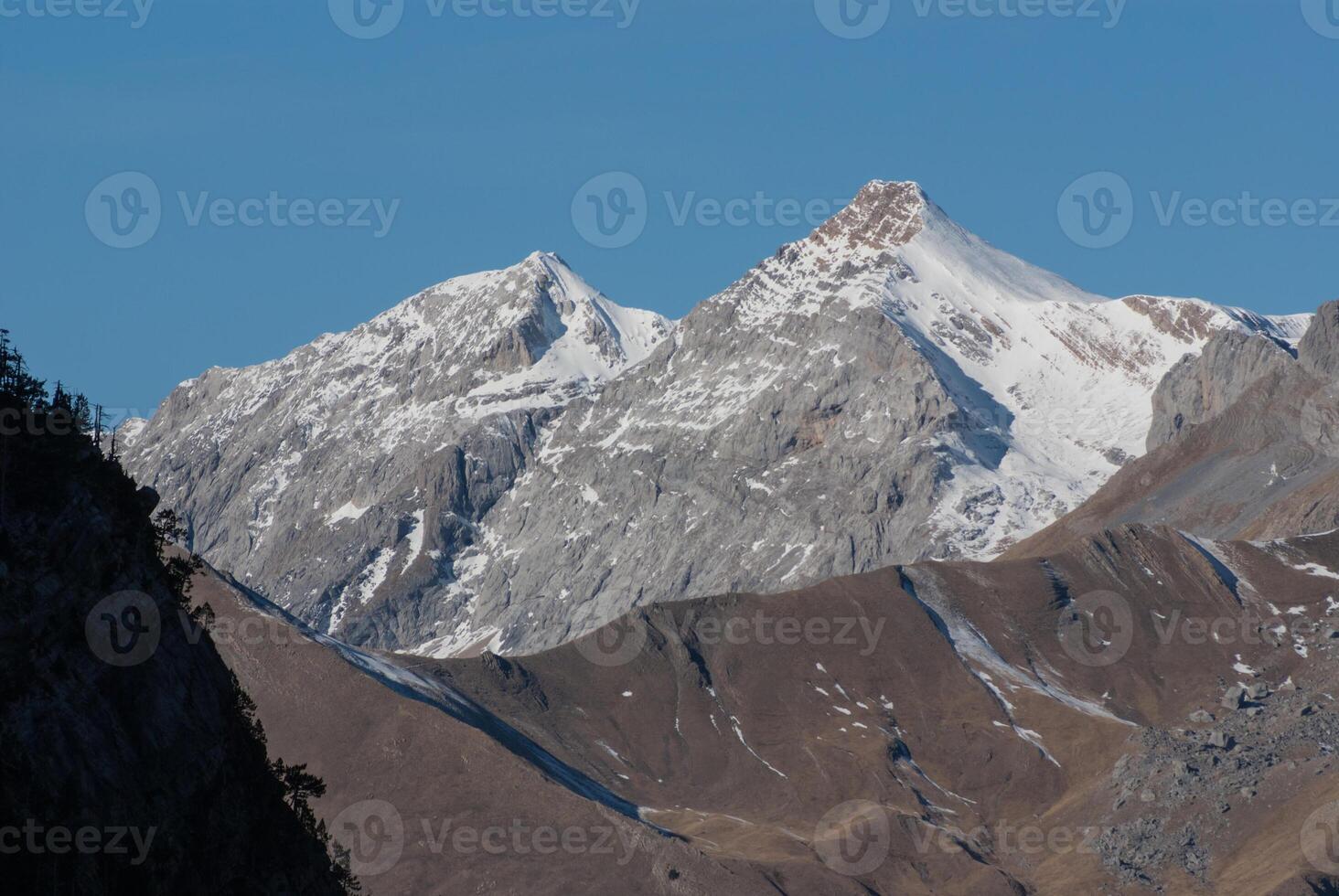 monte perdido in ordesa nationaal park, huesca. Spanje. foto