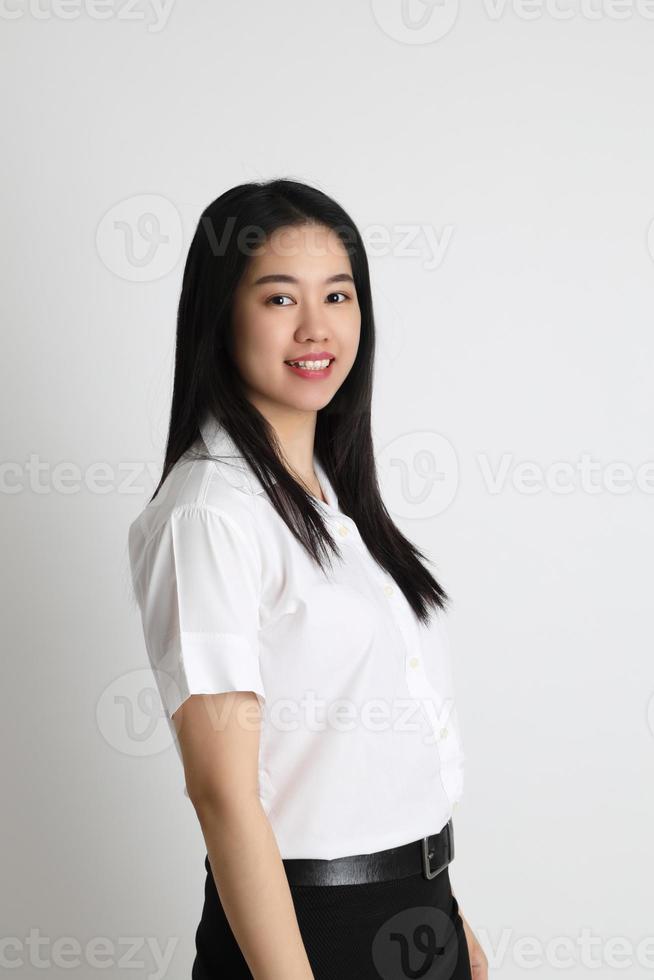 Aziatisch studentenmeisje foto