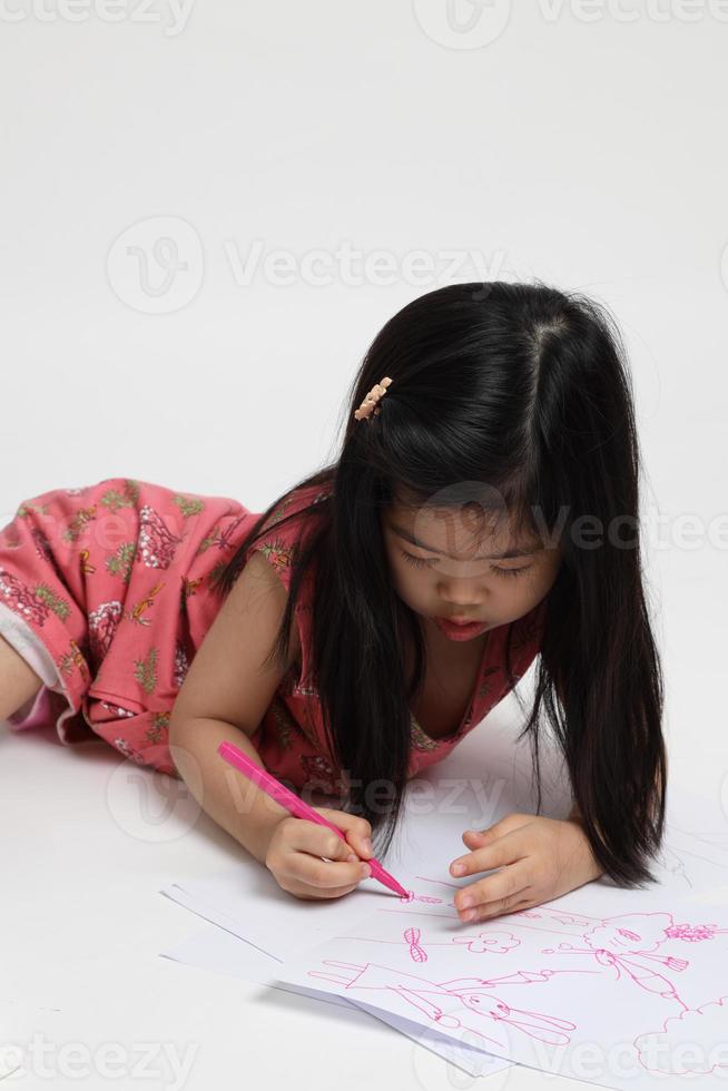 schattig Aziatisch kind foto