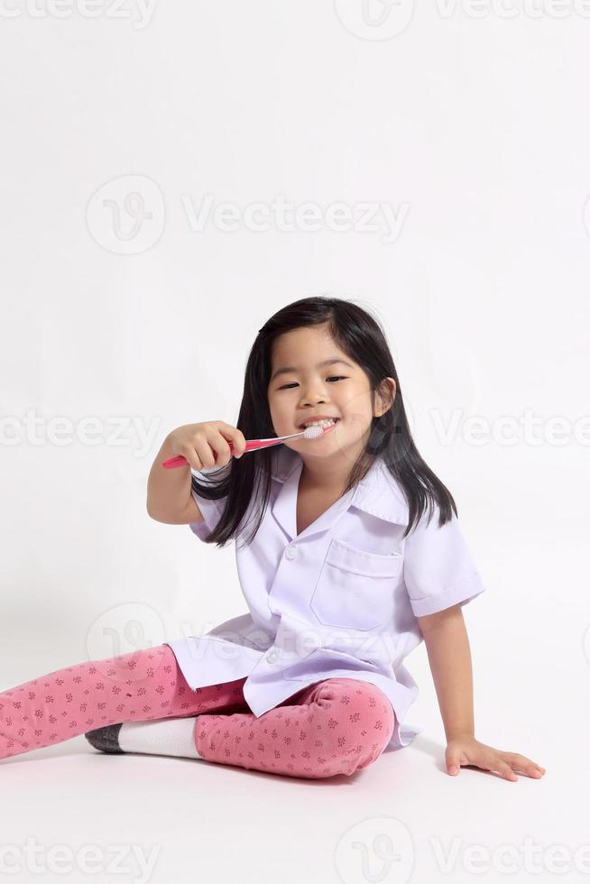 Aziatisch klein meisje foto
