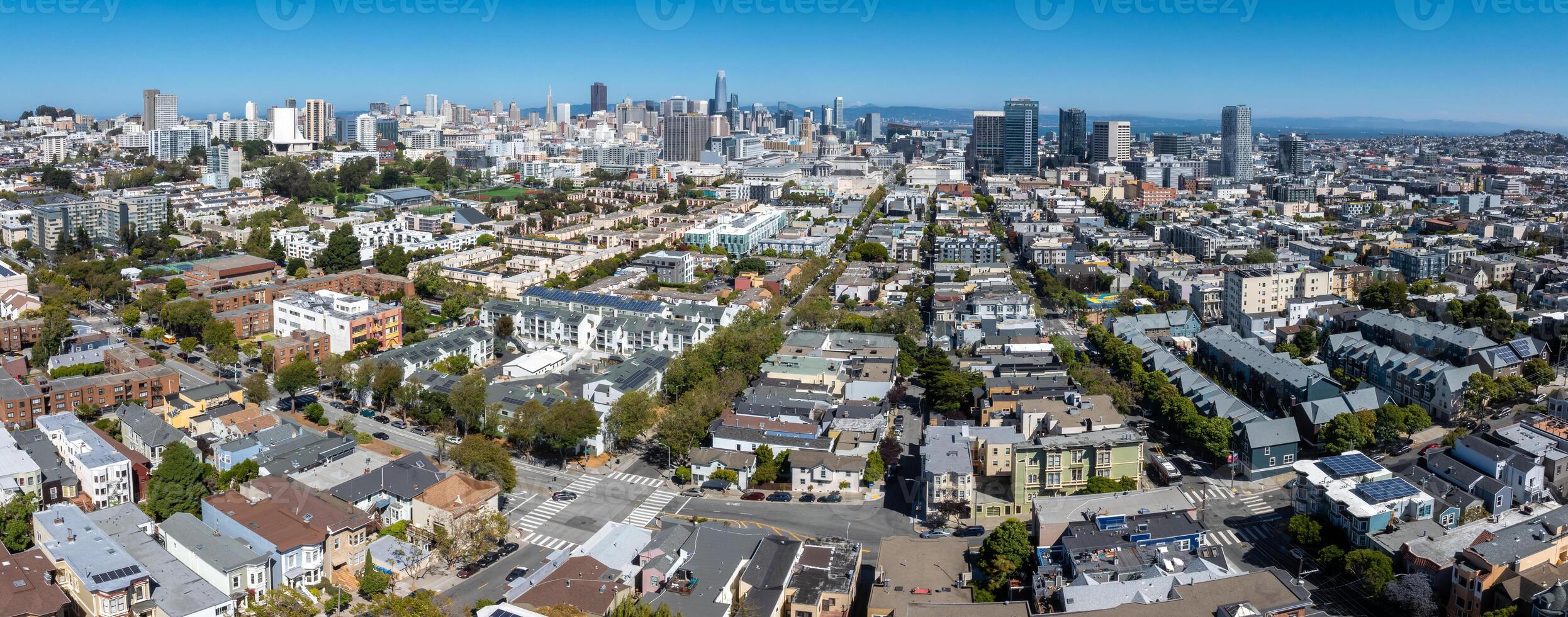 de geschilderd Dames van san francisco, Californië, Verenigde Staten van Amerika. foto