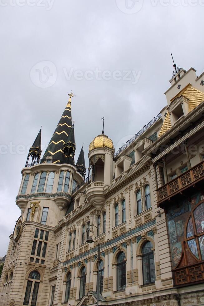 sterrenkundig klok toren batoemi, Georgië foto