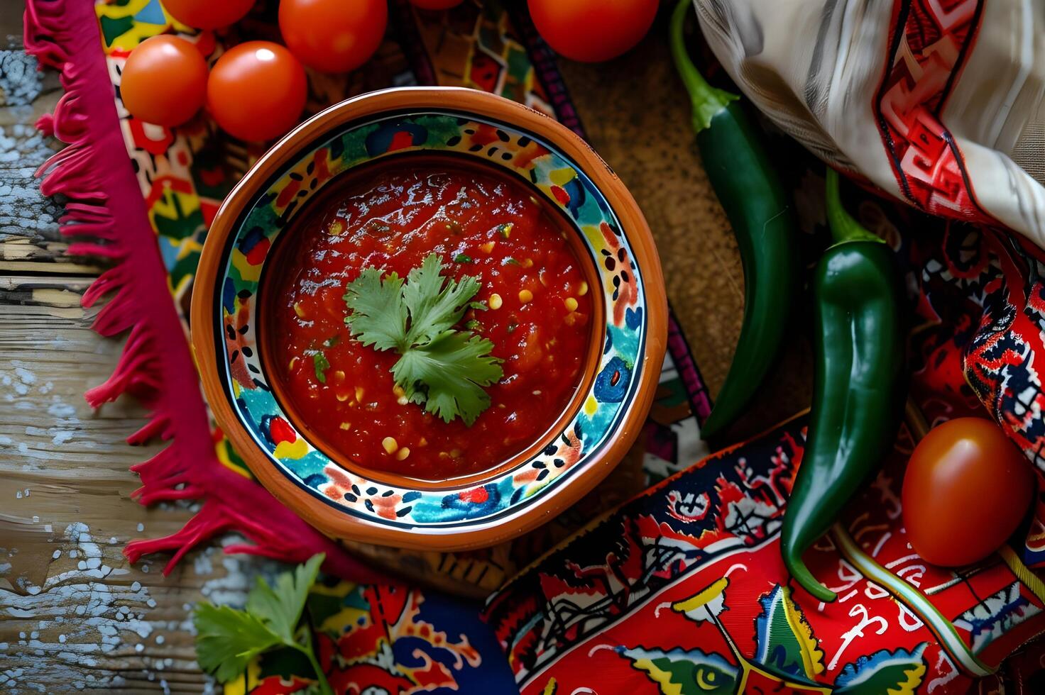 ai gegenereerd kruid gevoel eigengemaakt gefermenteerd jalapeo heet saus foto