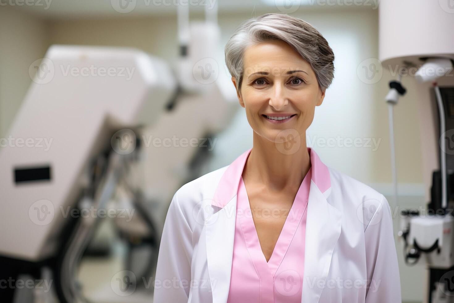 ai gegenereerd een mammoloog helpt strijd kanker foto