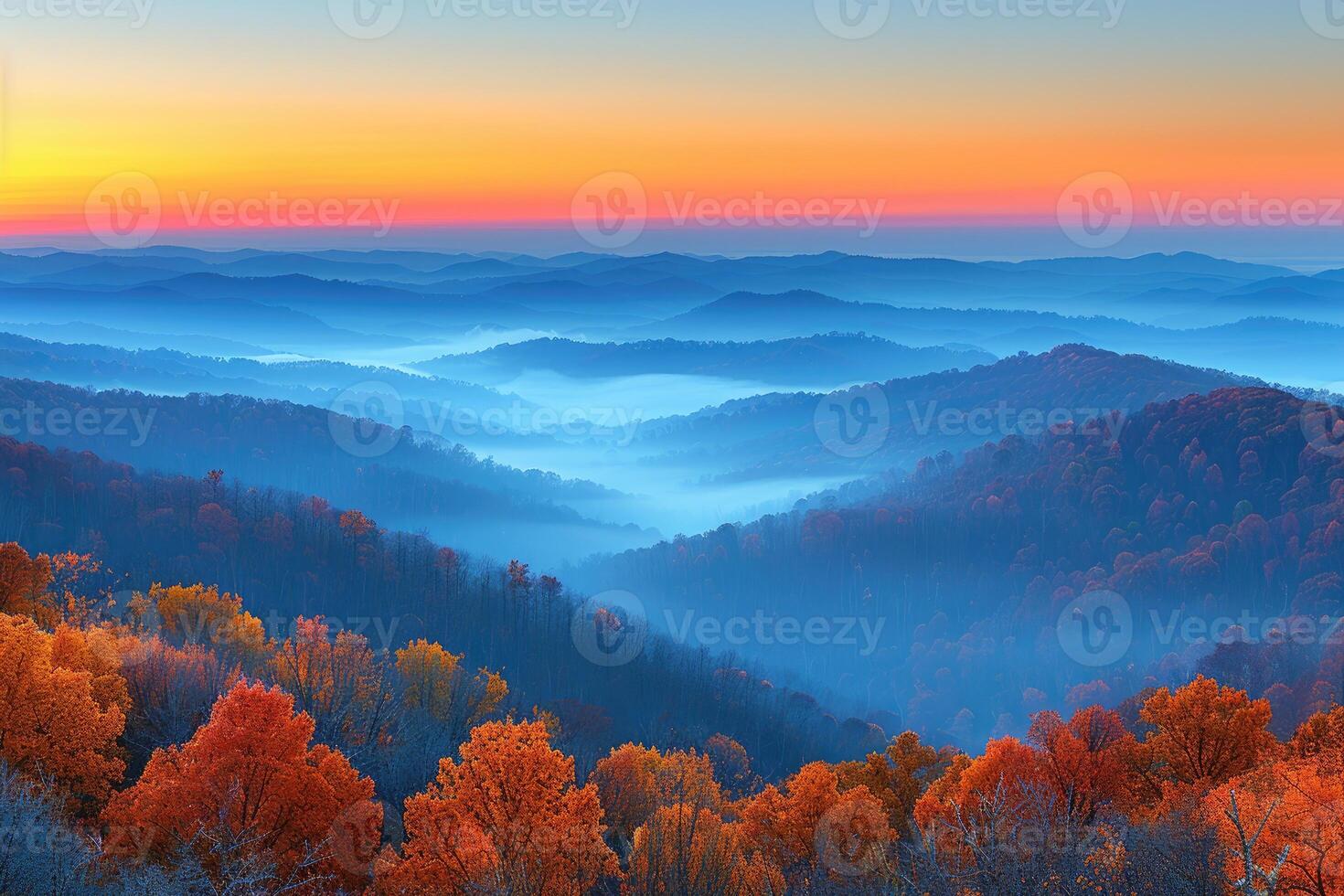 ai gegenereerd mooi natuur berg landschap professioneel fotografie foto