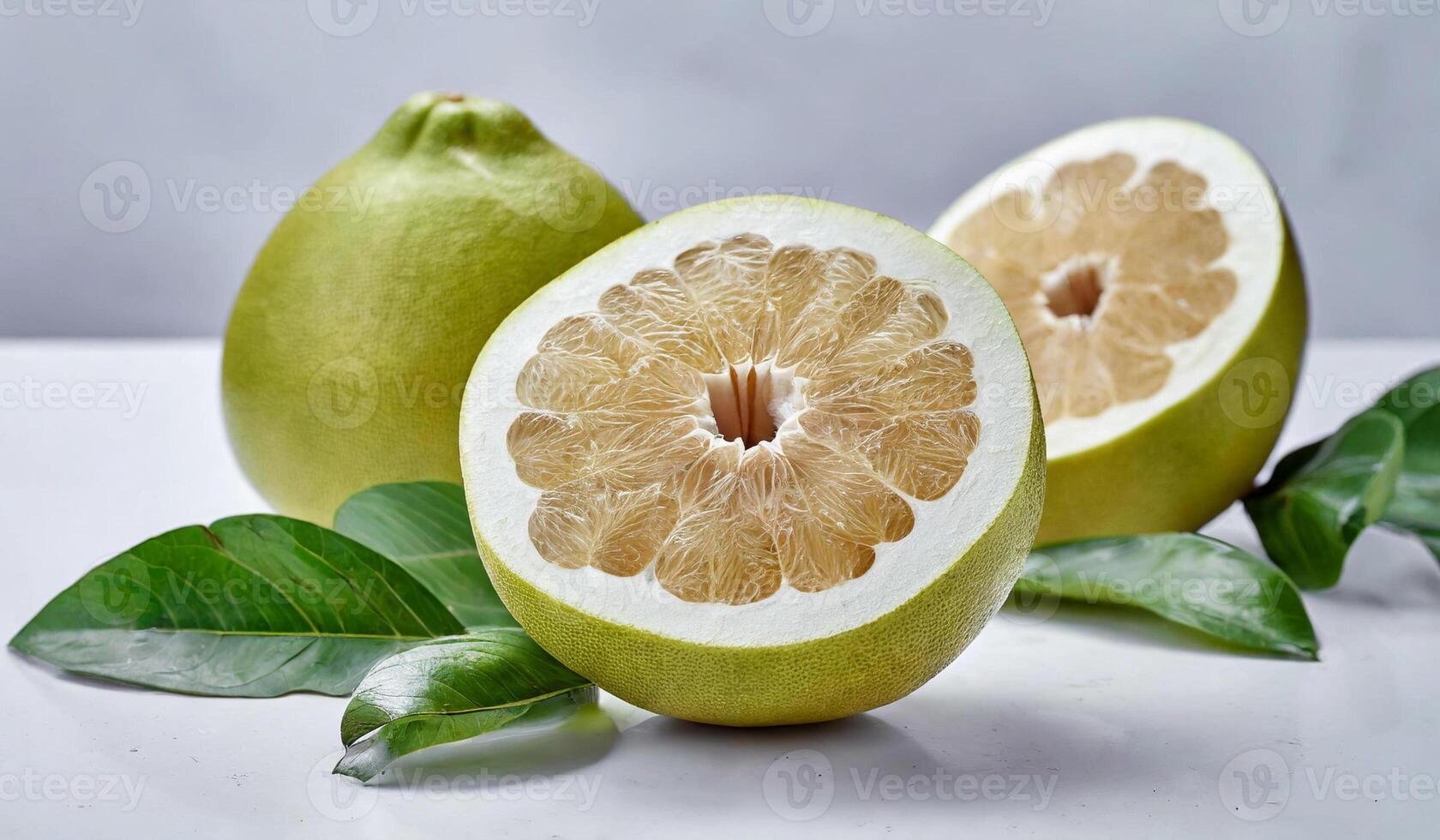 ai gegenereerd gegenereerd afbeeldingpomelo fruit dichtbij omhoog hoog resolutie afbeeldingen foto