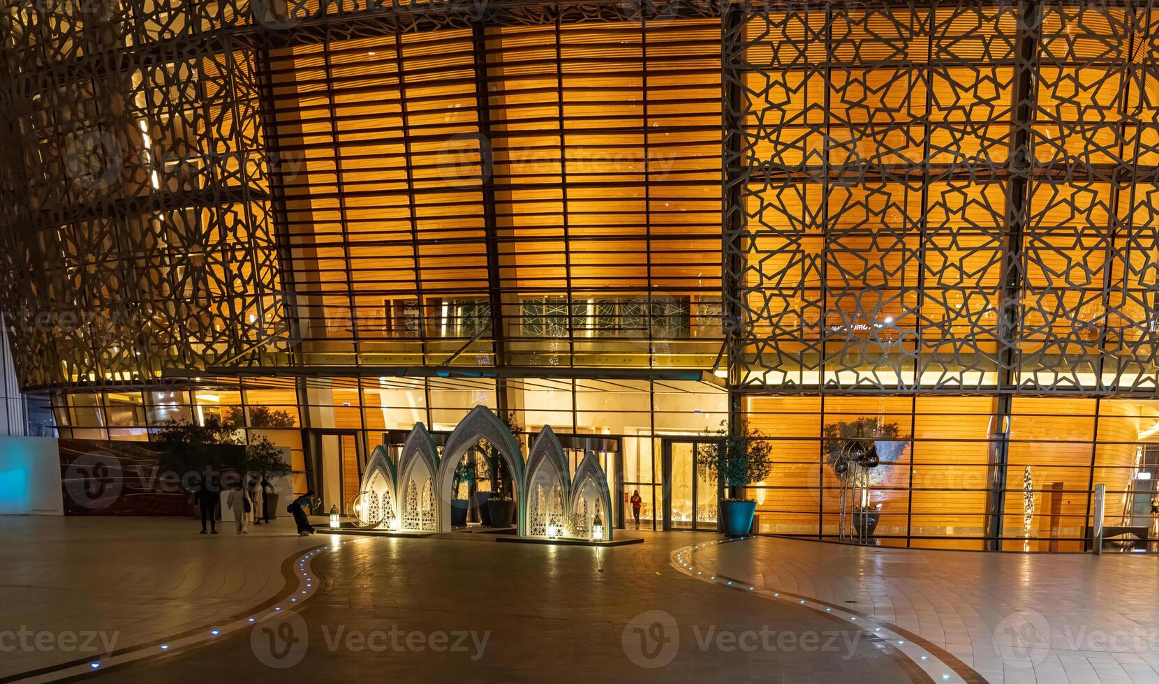 Dubai opera huis, multi het uitvoeren van kunsten centrum foto