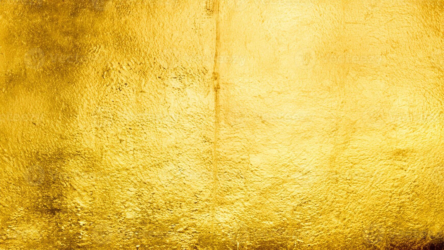 goud glimmend muur abstract achtergrond textuur, mooi luxe en elegant foto