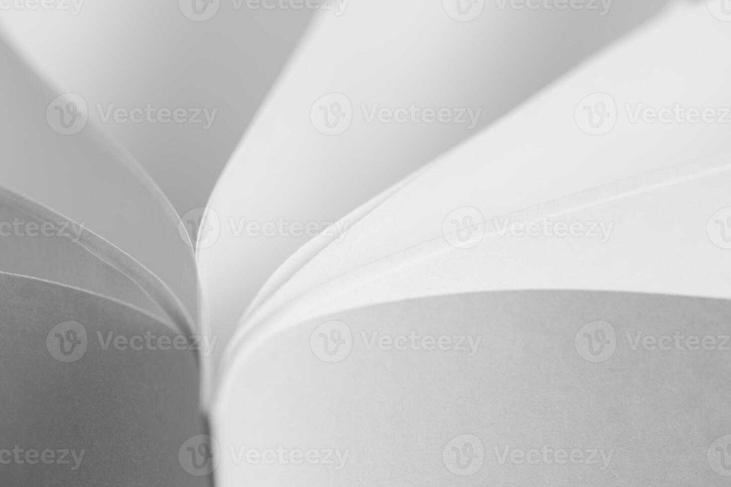 abstract wit macro achtergrond glad lijnen van papier bladen. foto