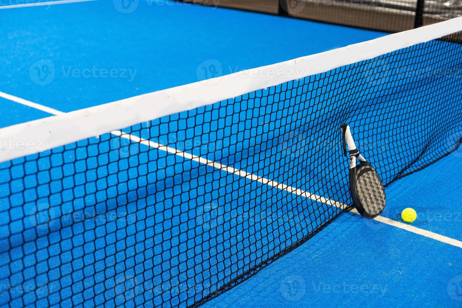peddelen ballen en racket. sport foto