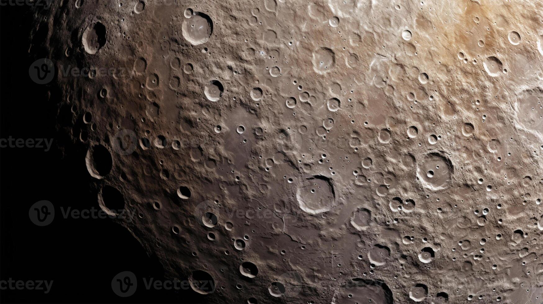 ai gegenereerd luna maan oppervlakte structuur achtergrond foto