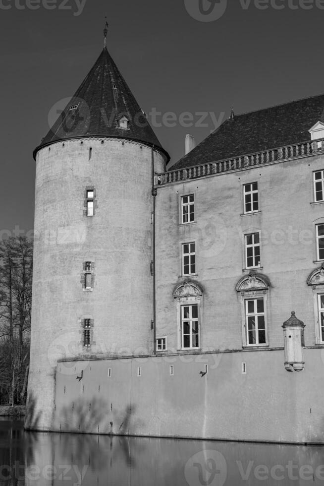 de kasteel van edelsteen in Westfalen foto