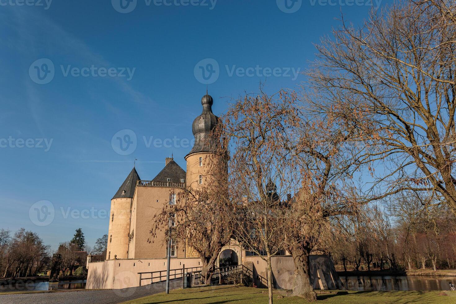 de kasteel van edelsteen in Westfalen foto