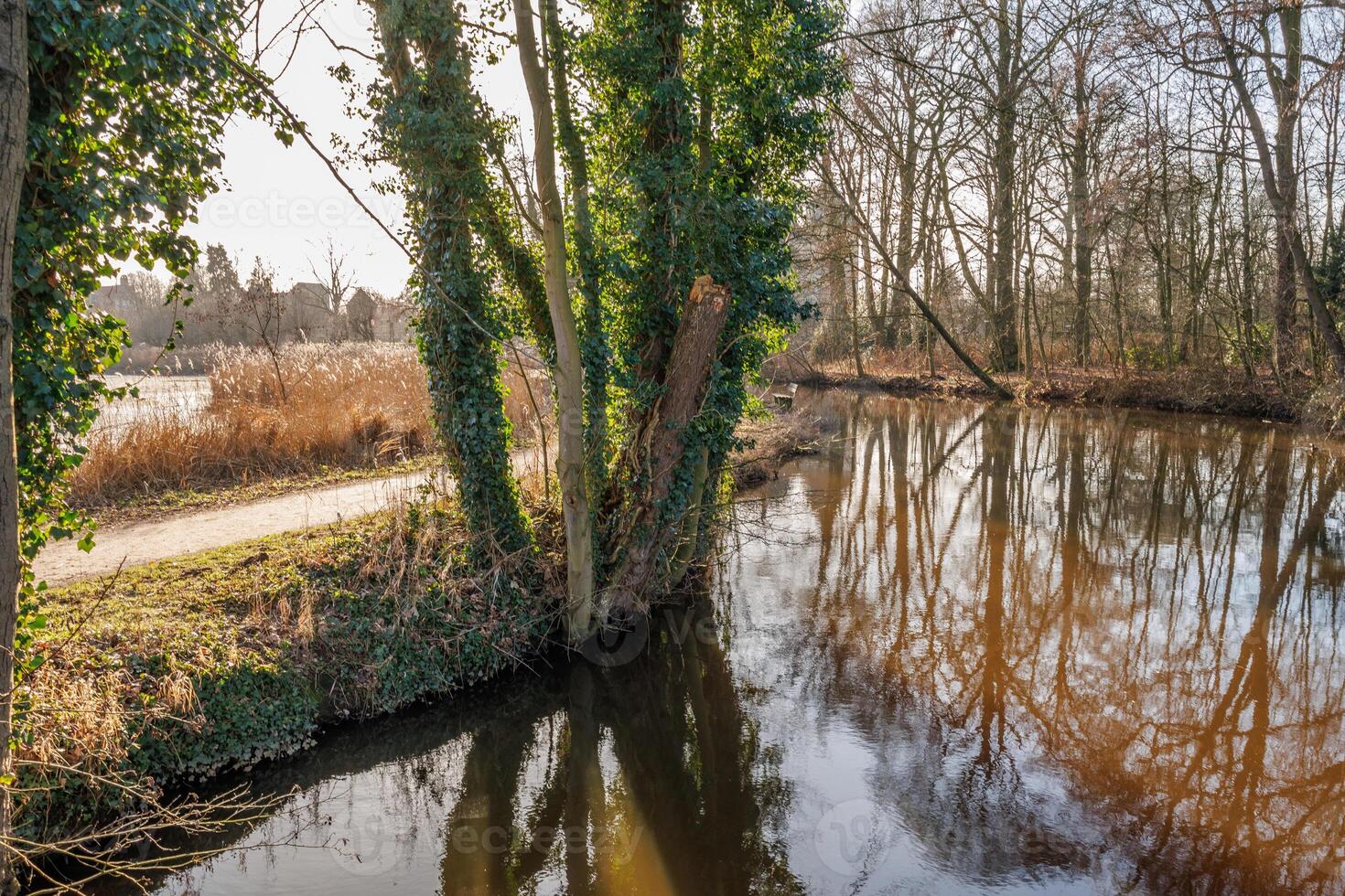 de kasteel van edelsteen in Westfalen foto