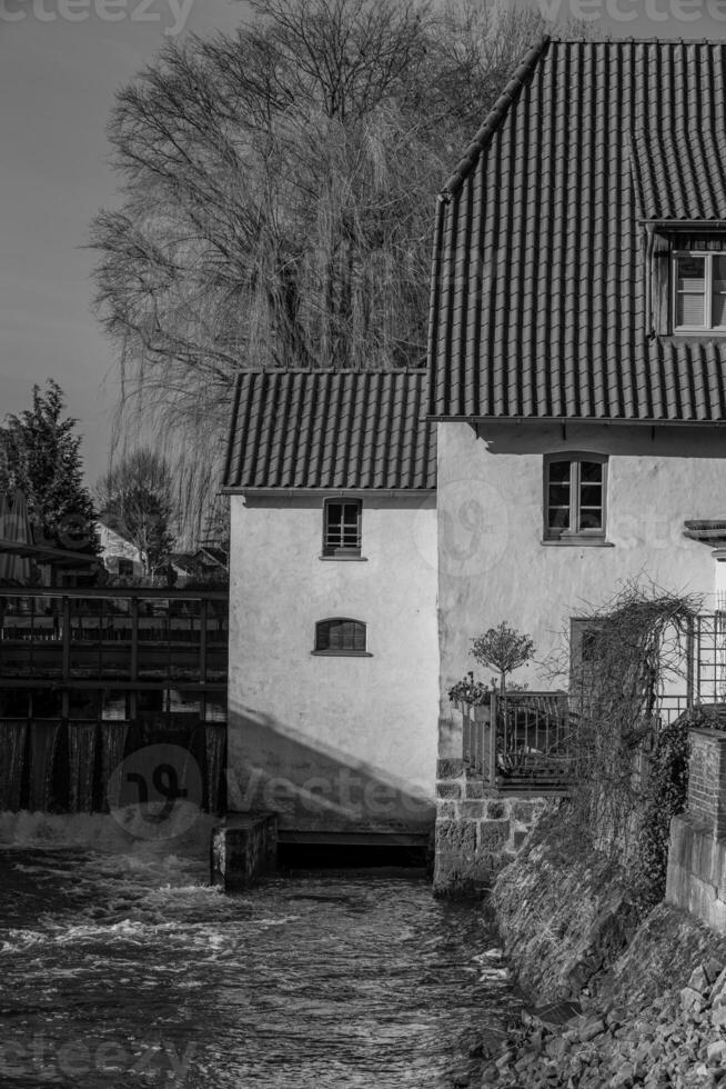 de kasteel van edelsteen in Westfalen foto