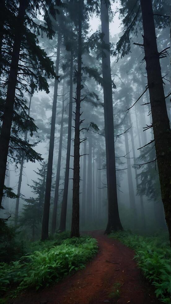 ai gegenereerd natuurlijk achtergrond groen bladeren in een Woud, groei, voorjaar en zomer foto