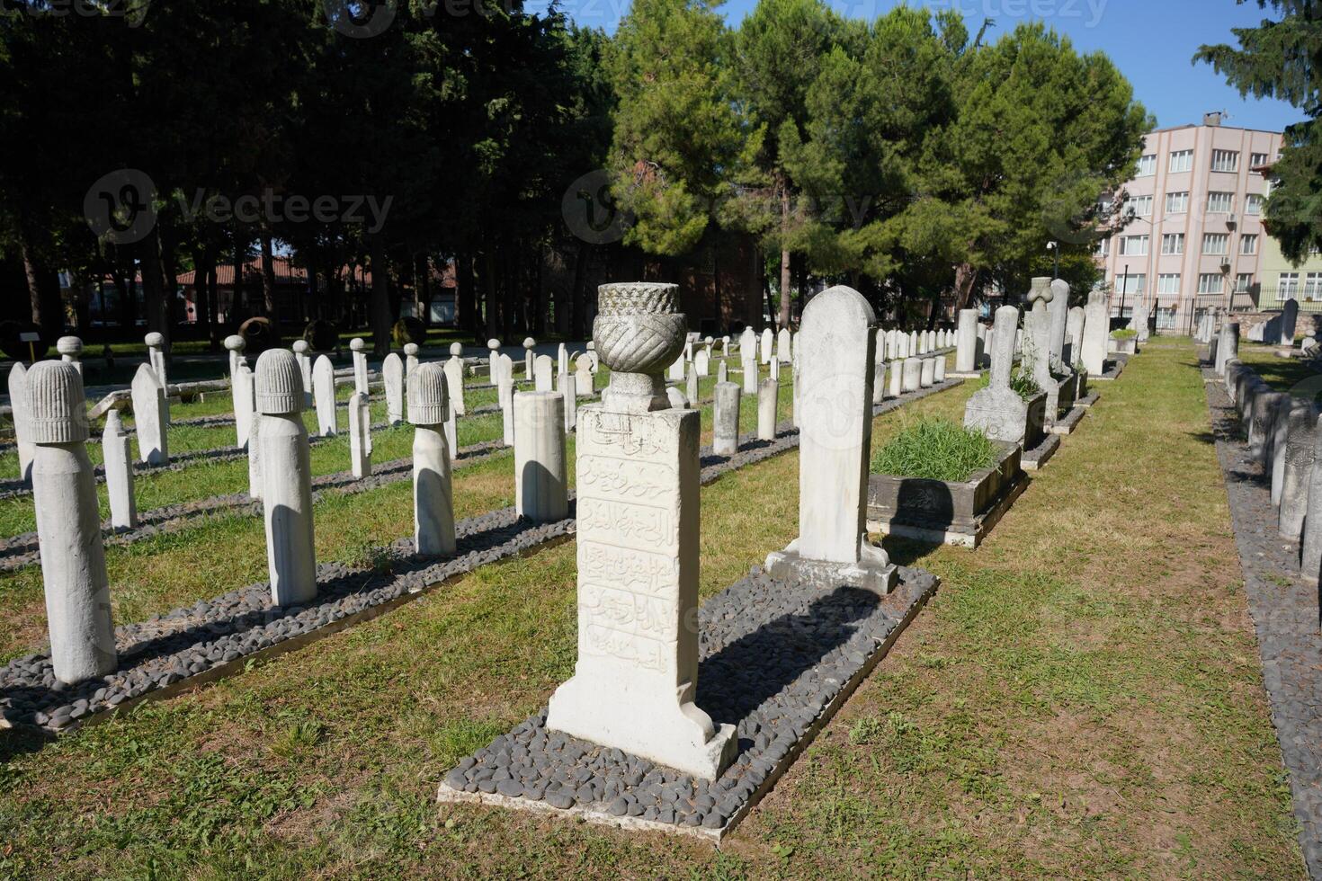 oud begraafplaats in slijmbeurs, turkiye foto