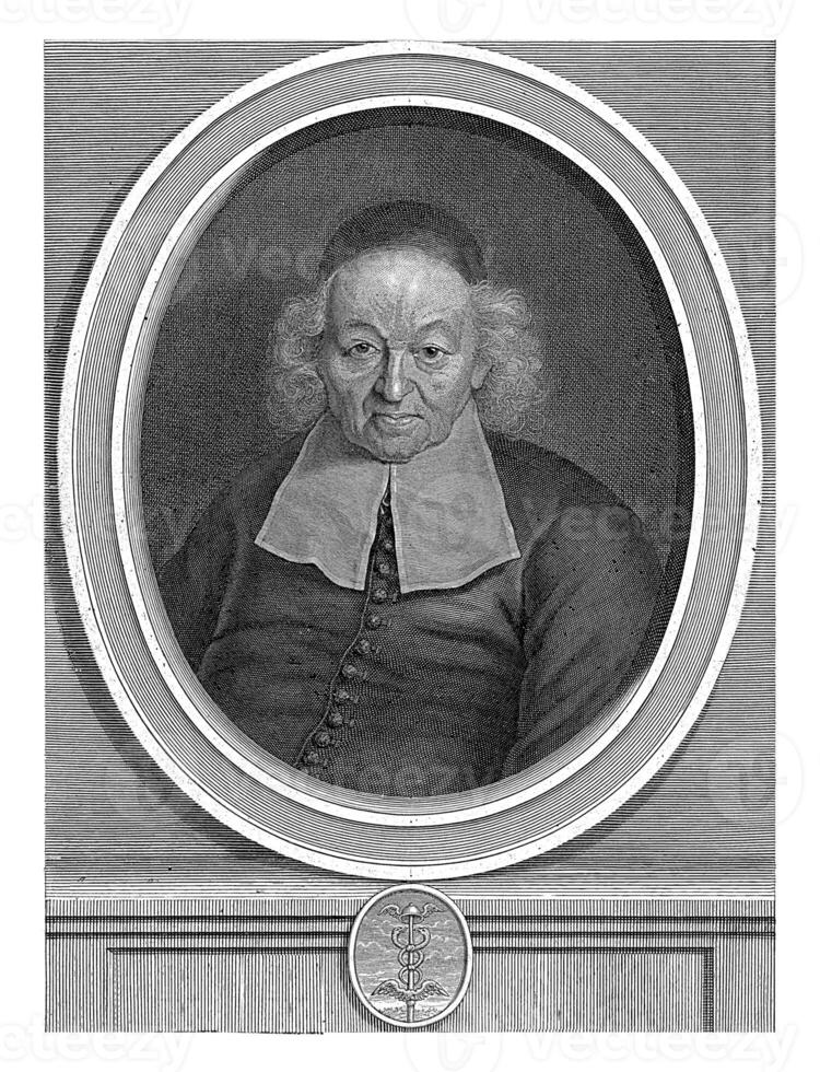 portret van ismael bullialdus foto