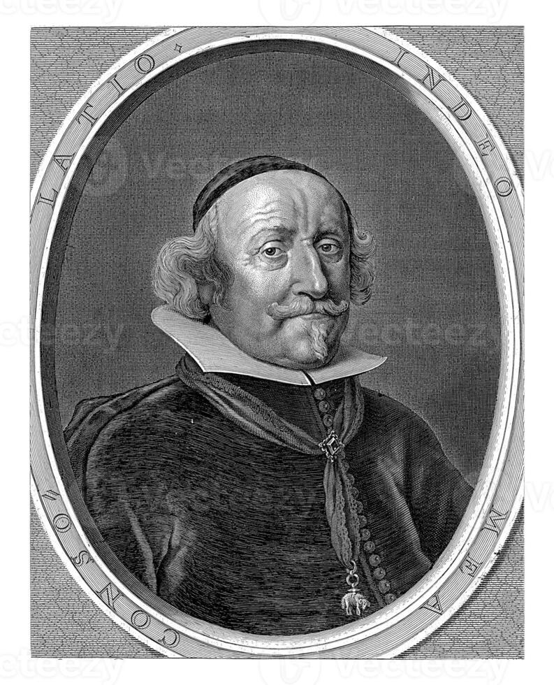 portret van Wolfgang willem busje de palts-neuburg foto