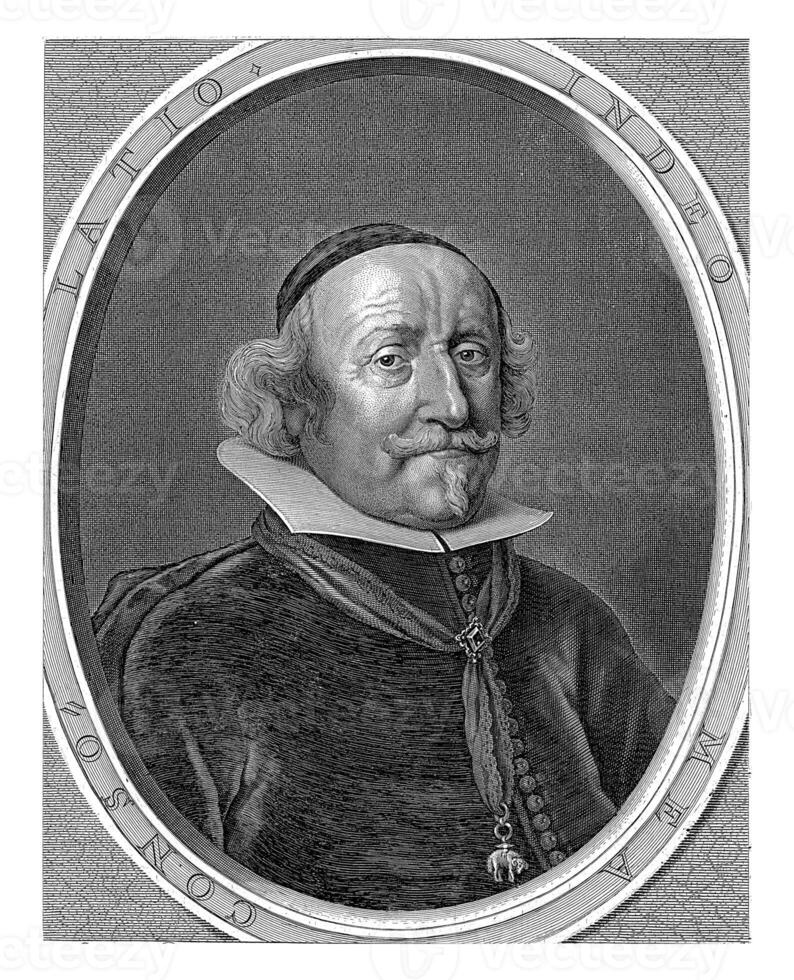 portret van Wolfgang willem busje de palts-neuburg foto