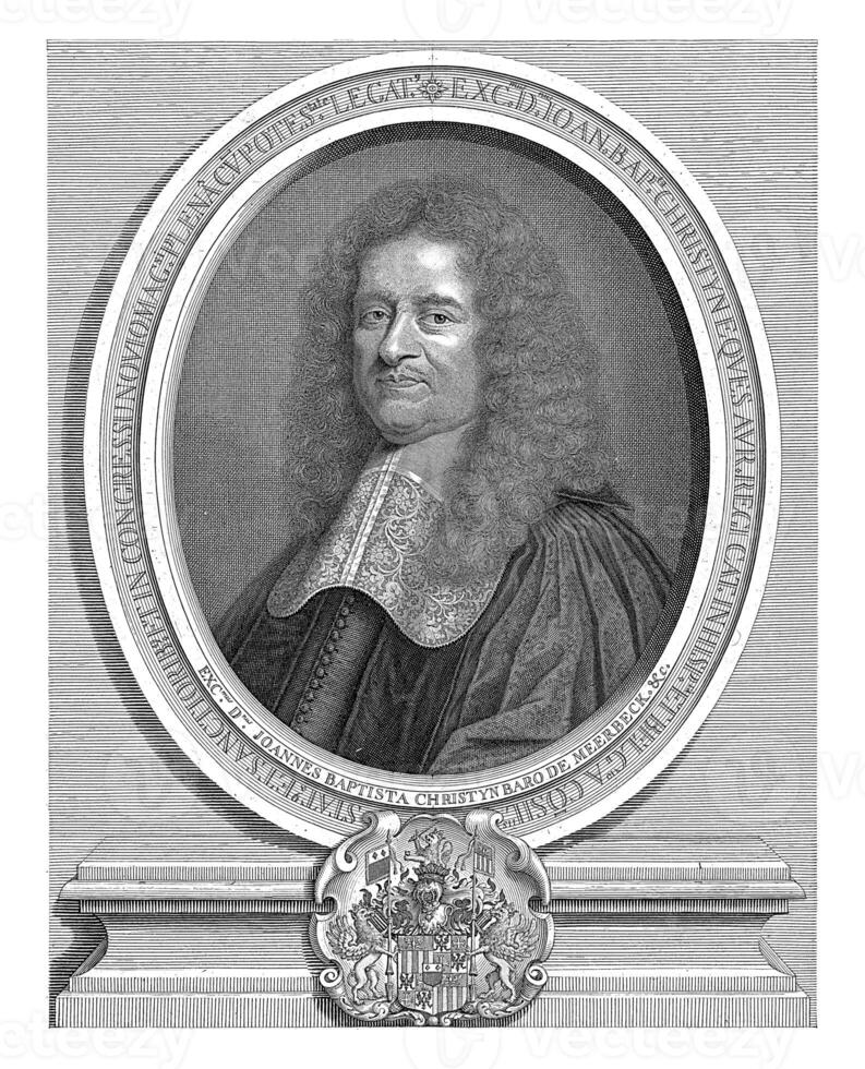 portret van Johannes baptista ik Christyn foto