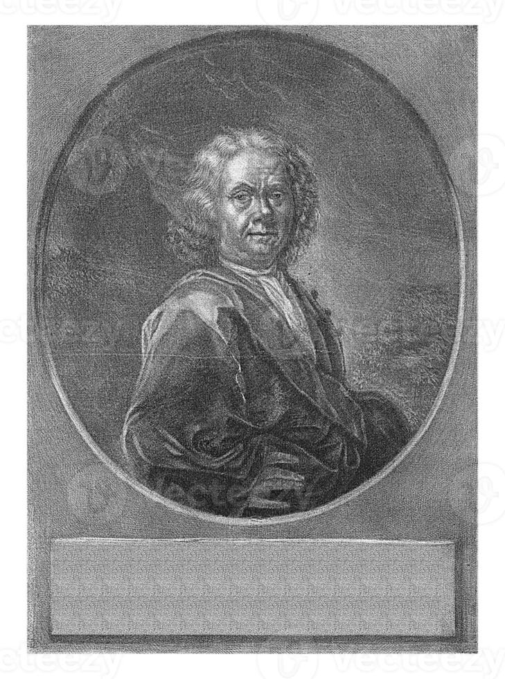 portret van hermanus boerhaave, jan de groot, 1722 - 1776 foto