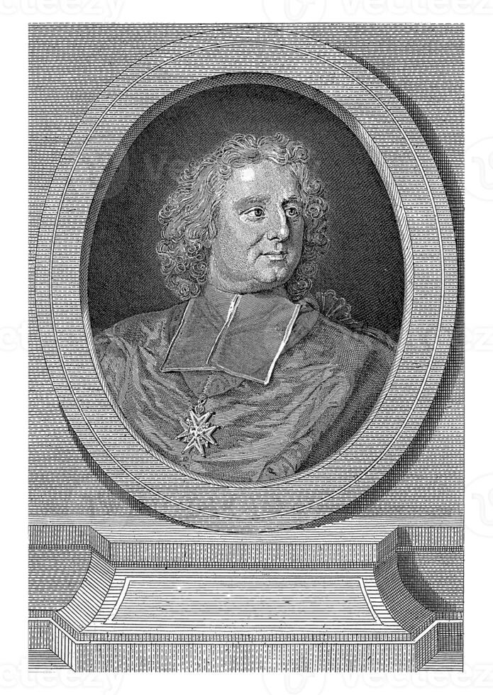 portret van kardinaal Melchior de polignac foto