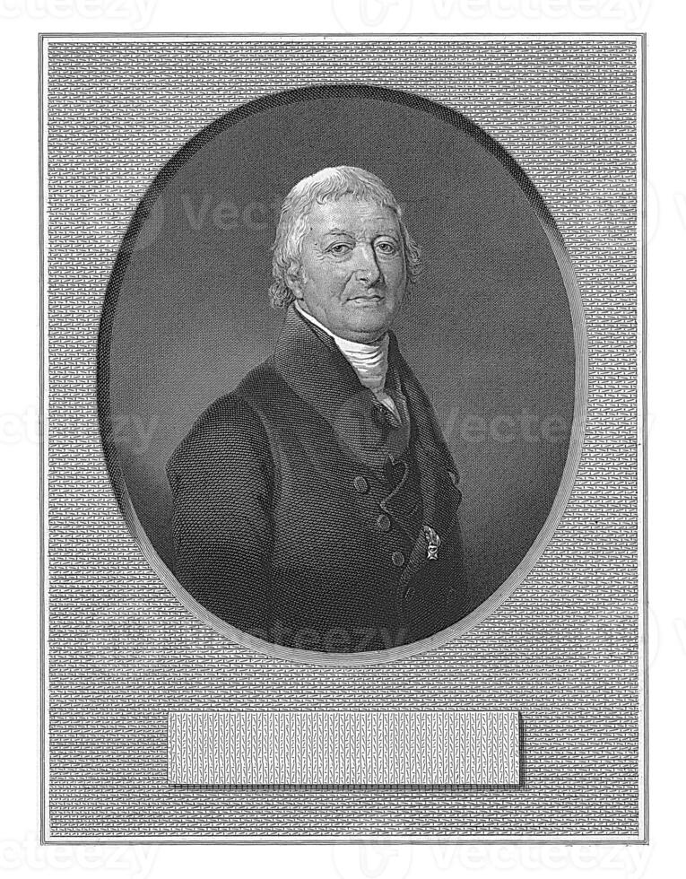 portret van Johannes hendricus busje der palm, philippus vellijn, na Charles Howard hodges, 1797 - 1836 foto