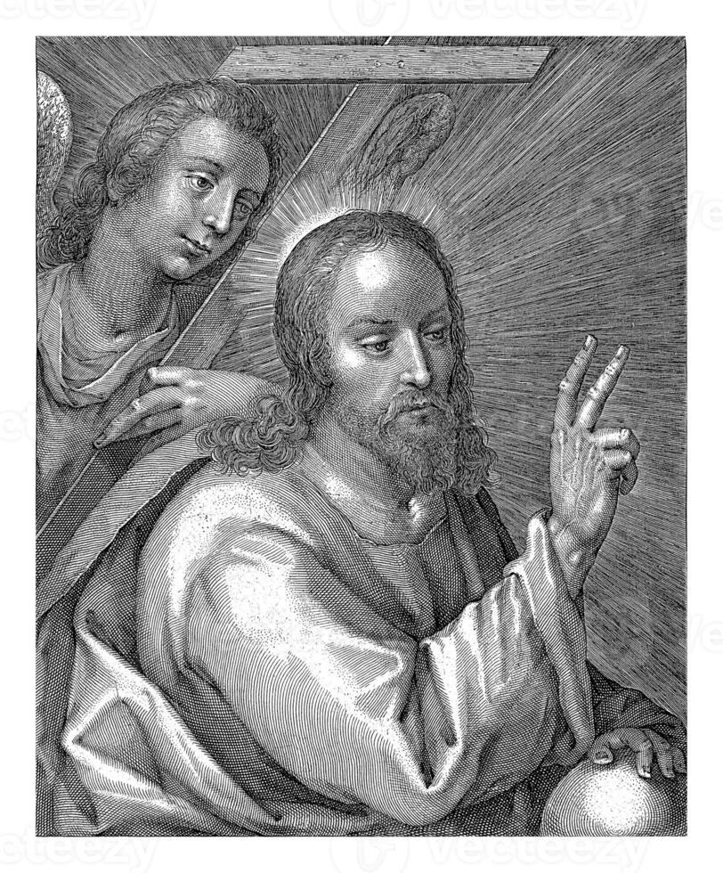 Christus net zo berger wereld, crispijn busje de passe ik mogelijk, na crispijn busje de passe i, 1574 - 1637 foto