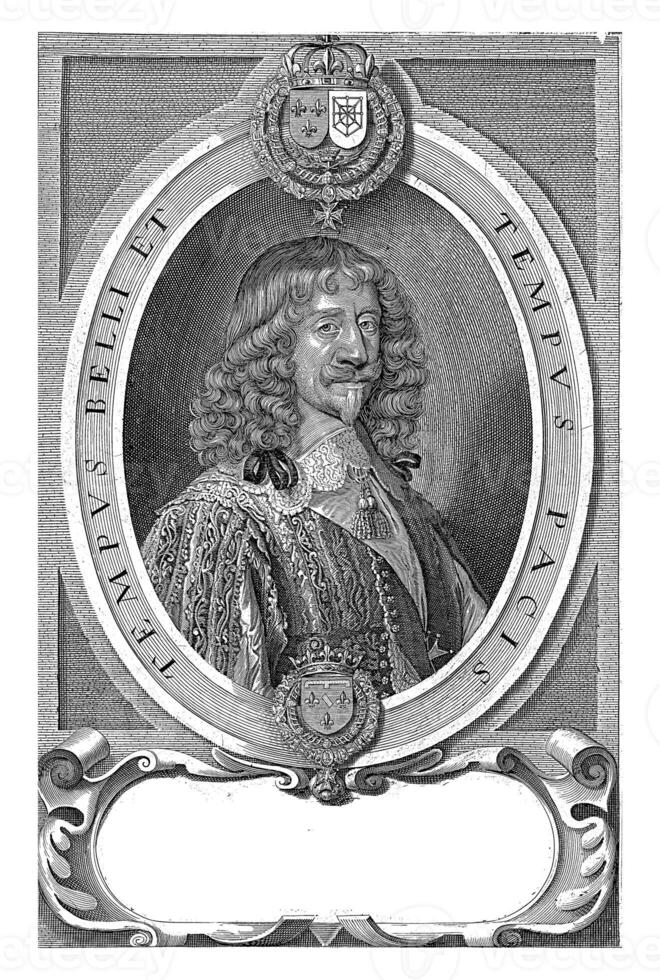 portret van henri ii d'orleans, hertog van langueville foto