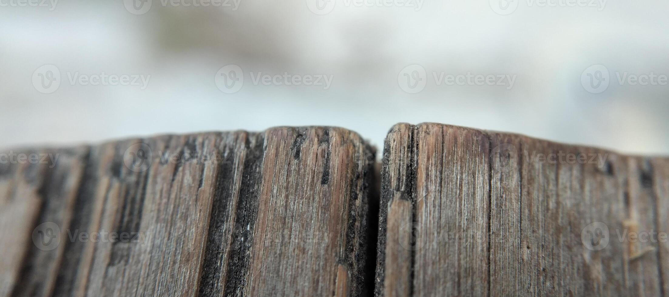 dichtbij omhoog van oud hout structuur achtergrond met selectief focus en Ondiep diepte van veld- foto