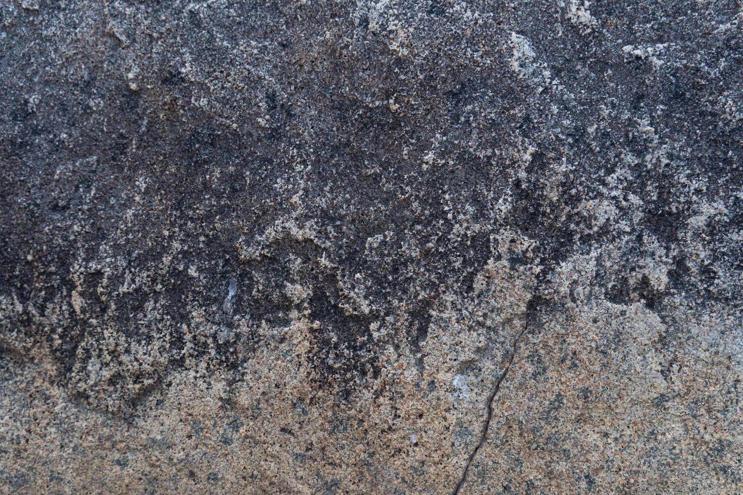 graniet steen twee wit en zwart steen platen. voor achtergrond en getextureerd. foto