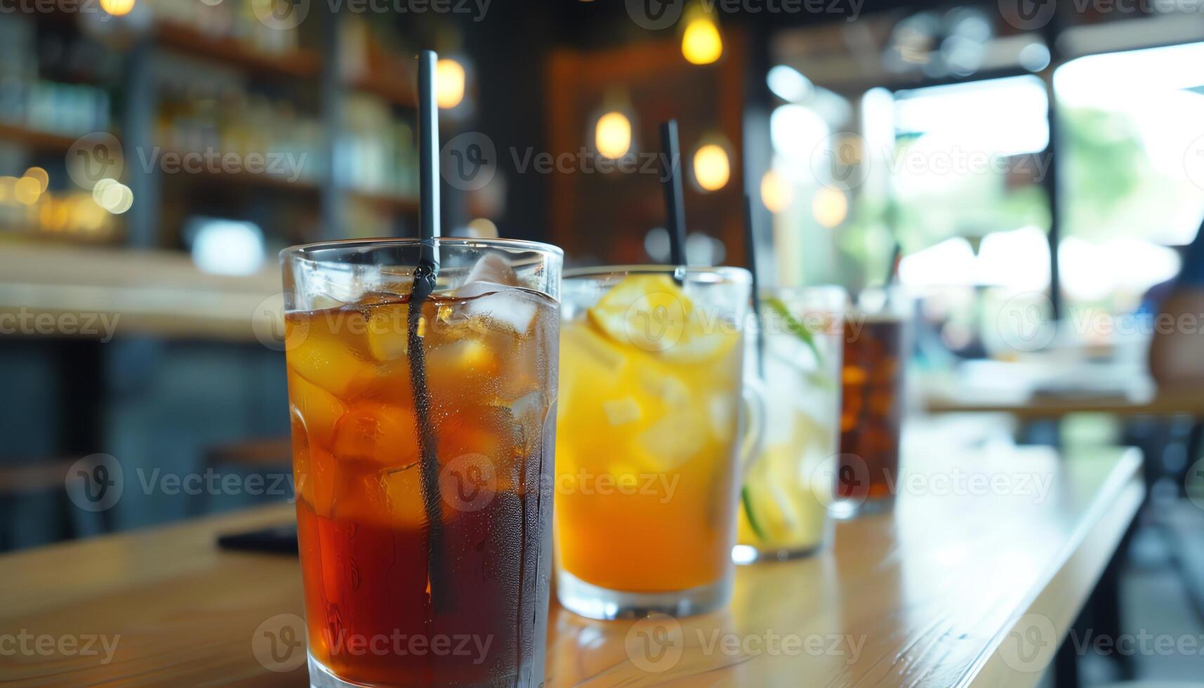 ai gegenereerd afbeeldingen van heerlijk en mooi drankjes foto