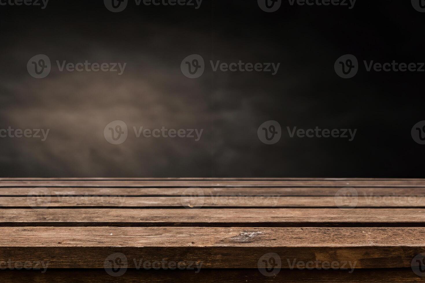 oud houten tafel achtergrond dat is leeg foto