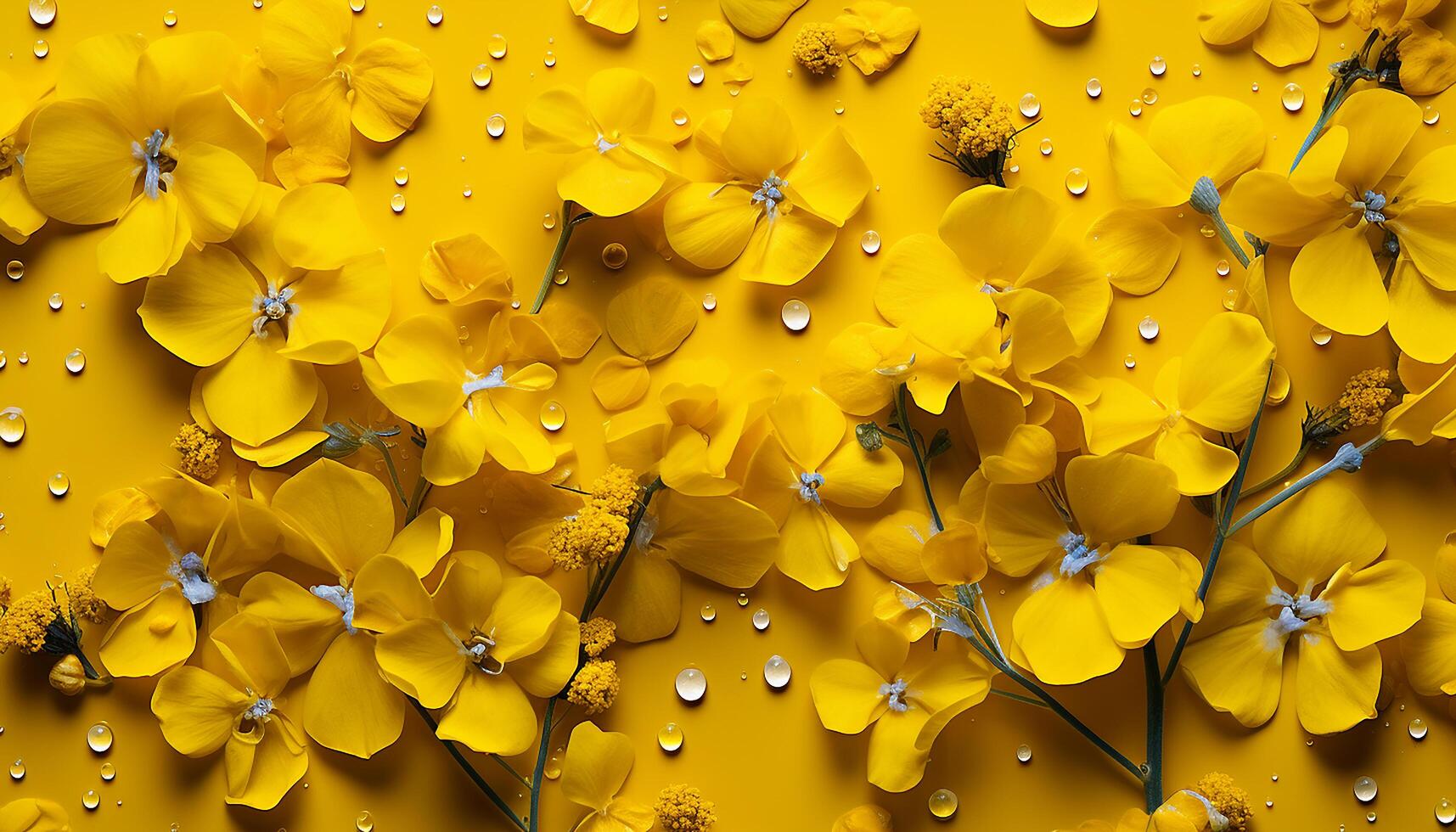 ai gegenereerd de levendig bloem bloesem brengt schoonheid naar de natuur backdrop gegenereerd door ai foto