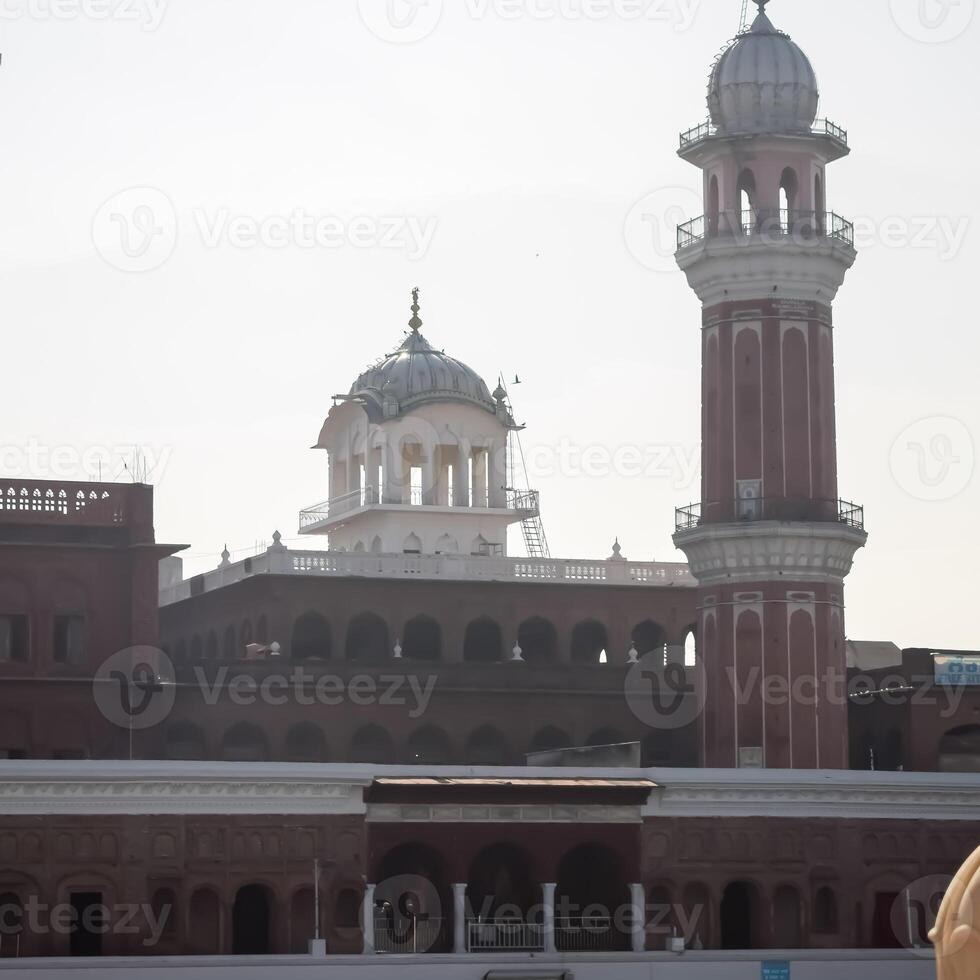 visie van details van architectuur binnen gouden tempel - Harmandir sahib in amritsar, punjab, Indië, beroemd Indisch Sikh mijlpaal, gouden tempel, de hoofd heiligdom van sikhs in amritsar, Indië foto