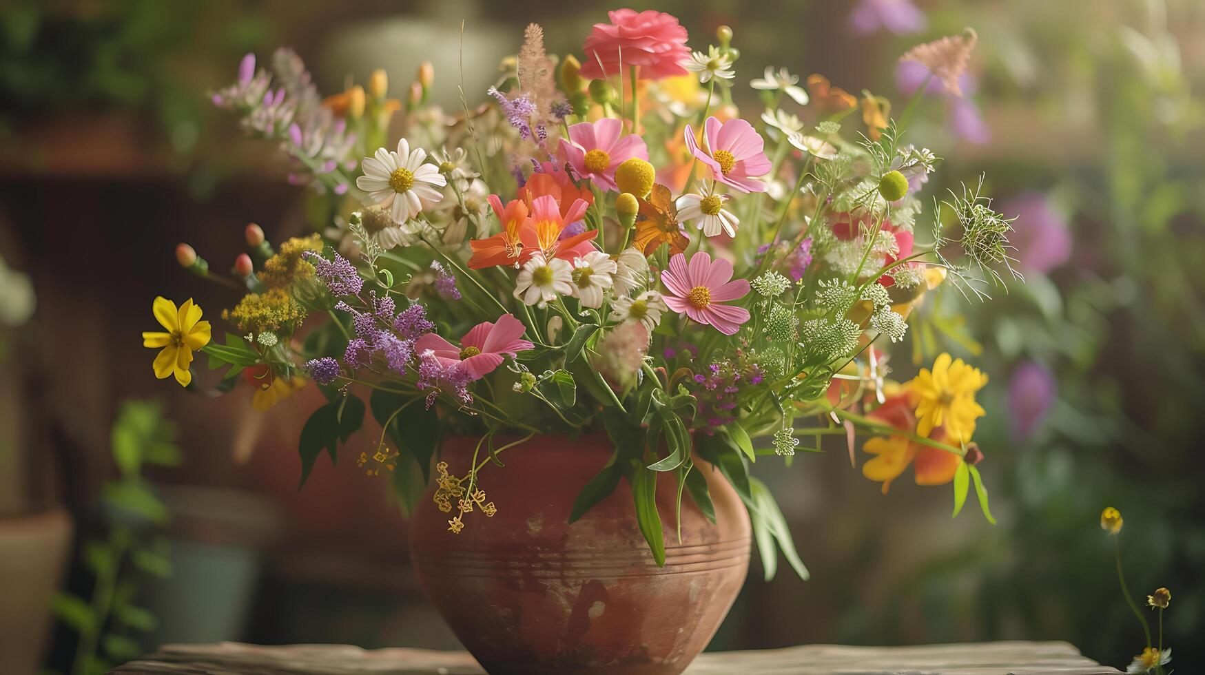 ai gegenereerd levendig groen blad in focus met zonlicht filteren door gebladerte foto