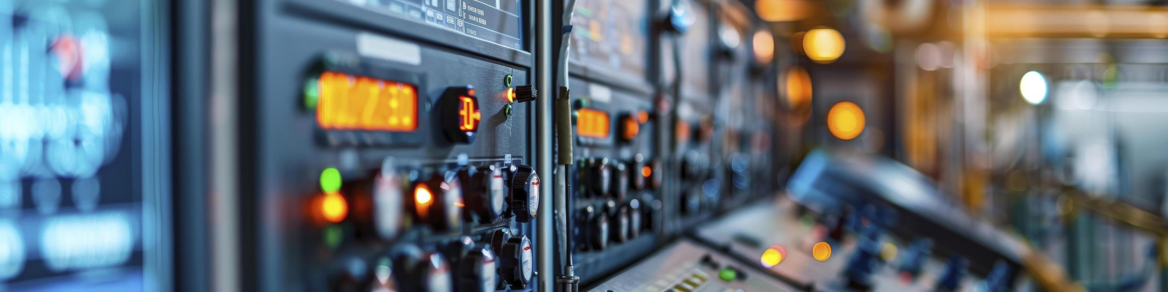 ai gegenereerd onderzoeken de rol van scada systemen in industrieel automatisering en controle, scherpstellen Aan hoe ingenieurs benutten deze systemen naar toezicht houden op en beheren complex processen in echte tijd foto