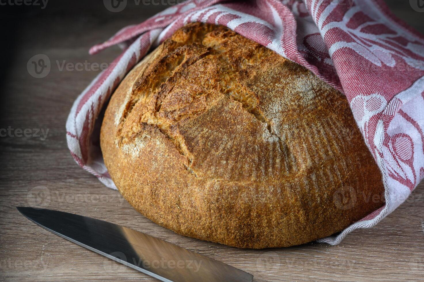 heerlijk eigengemaakt geheel graan brood vers van de oven 3 foto