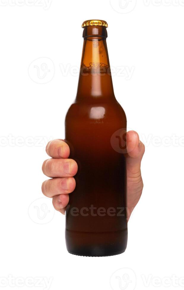 bier Aan wit foto