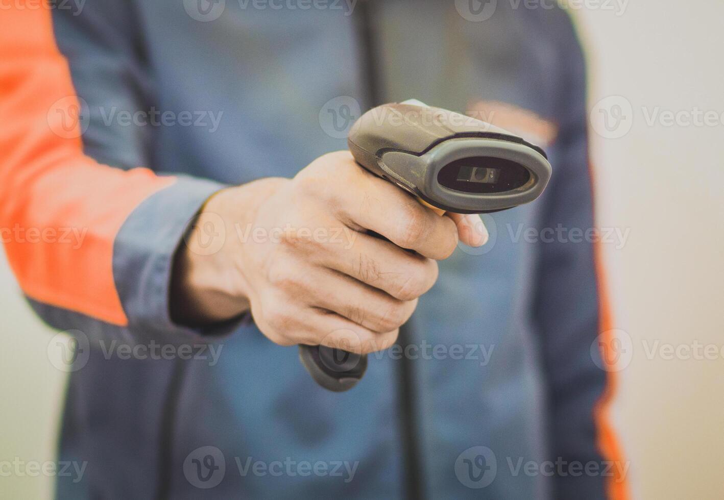 de werk van pakket levering personeel foto