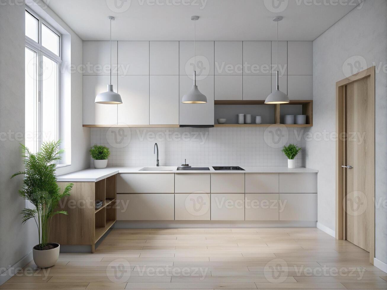 ai gegenereerd keuken stijl minimalistische foto